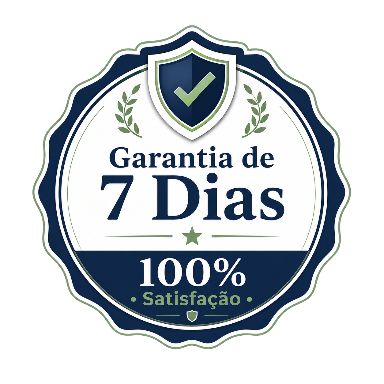 Selo de garantia de 7 dias
